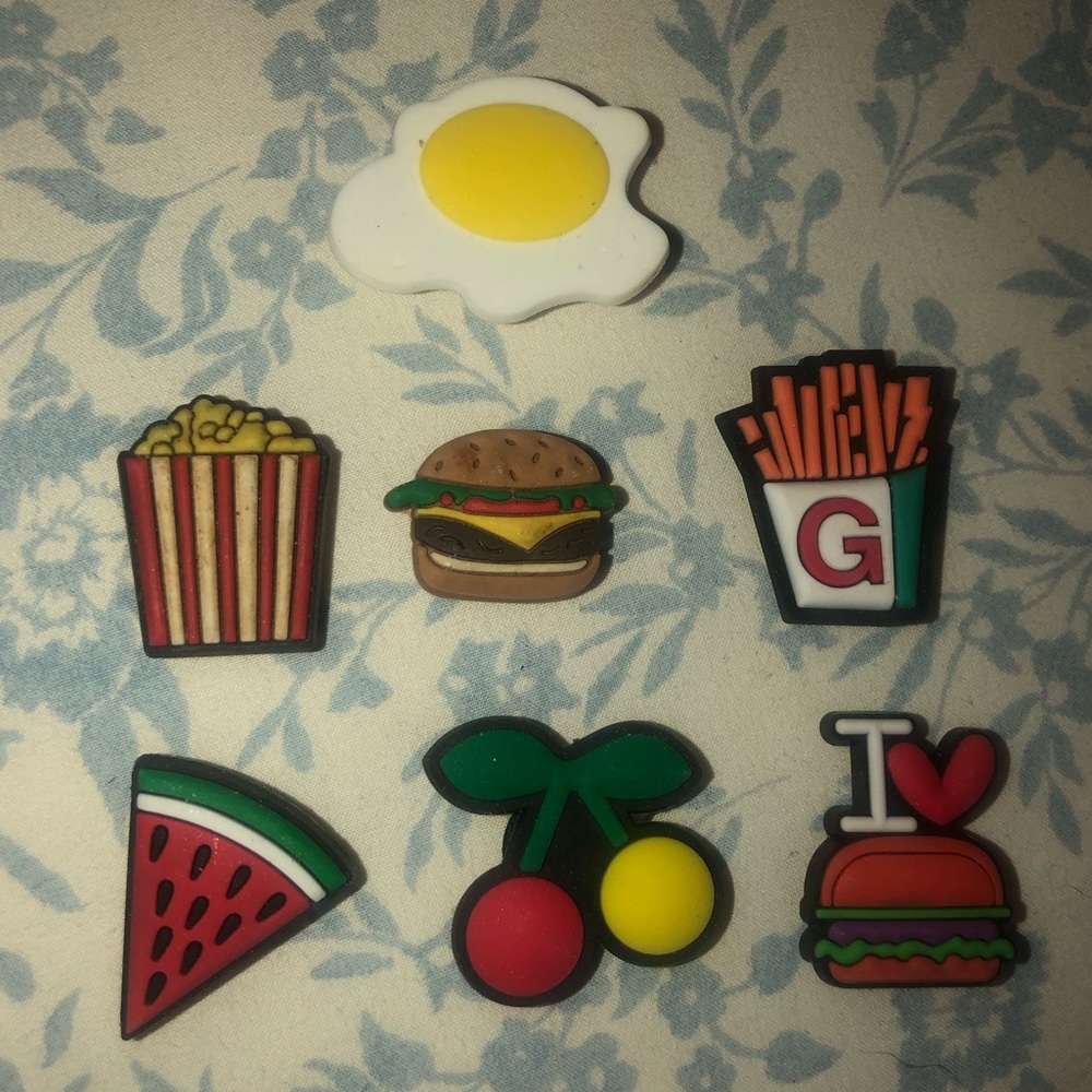 Food Croc JIBBITZ burger fries eggs popcorn